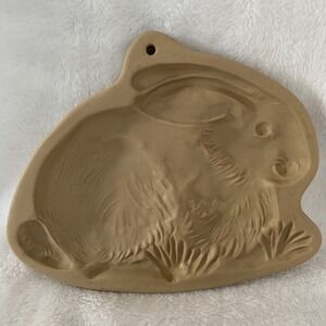 BROWN BAG COOKIE ART MOLD RABBIT BUNNY  Vintage 1986  Retired EUC Easter